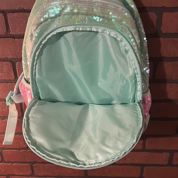 Sparkling sequin Justice Backpack - Picture 7 of 7